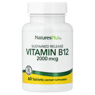 <img alt="NaturesPlus, Vitamin B12, Sustained Release , 60 Tablets" title="NaturesPlus, Vitamin B12, Sustained Release , 60 Tablets,097467017306"