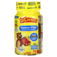 <img alt="Lil Critters, Gummy Vites Daily Multivitamin, 70 Gummies" title="Lil Critters, Gummy Vites Daily Multivitamin, 70 Gummies,027917006239"