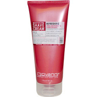 3 PACK of Giovanni Moisturizing Shave Cream All Skin Types Refreshing Pink Grapefruit & Pomegranate -- 7 fl oz