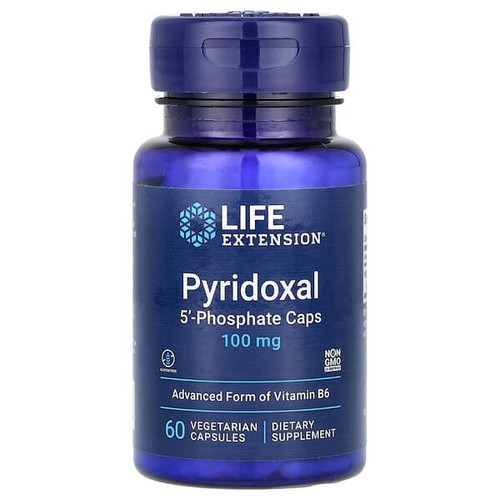 <img alt="Life Extension, Pyridoxal 5-Phosphate Caps, 100 mg, 60 Vegetarian Capsules" title="Life Extension, Pyridoxal 5-Phosphate Caps, 100 mg, 60 Vegetarian Capsules,737870121763"