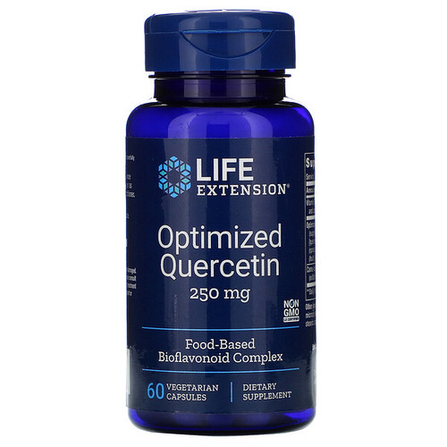 <img alt="Life Extension, Optimized Quercetin, 250 mg, 60 Vegetarian Capsules" title="Life Extension, Optimized Quercetin, 250 mg, 60 Vegetarian Capsules,737870130963"
