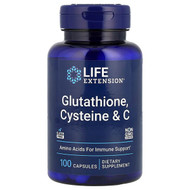 <img alt="Life Extension, Glutathione, Cysteine & C, 100 Capsules" title="Life Extension, Glutathione, Cysteine & C, 100 Capsules,737870154112"