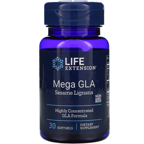 <img alt="Life Extension, Mega GLA with Sesame Lignans, 30 Softgels" title="Life Extension, Mega GLA with Sesame Lignans, 30 Softgels,737870221838"