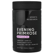 <img alt="Sports Research, Evening Primrose, 120 Softgels" title="Sports Research, Evening Primrose, 120 Softgels,023249010074"
