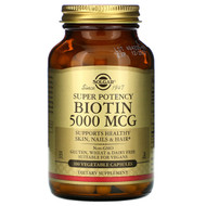 <img alt="Solgar, Biotin, 5000 mcg, 100 Vegetable Capsules" title="Solgar, Biotin, 5000 mcg, 100 Vegetable Capsules,033984003149"