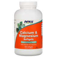<img alt="Now Foods, Calcium & Magnesium, with Vitamin D-3 and Zinc, 240 Softgels" title="Now Foods, Calcium & Magnesium, with Vitamin D-3 and Zinc, 240 Softgels,733739012524"