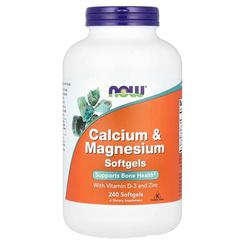 <img alt="NOW Foods, Calcium & Magnesium, 240 Softgels" title="NOW Foods, Calcium & Magnesium, 240 Softgels,733739012524"