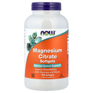 <img alt="NOW Foods, Magnesium Citrate, 180 Softgels (133 mg per Softgel)" title="NOW Foods, Magnesium Citrate, 180 Softgels (133 mg per Softgel),733739012982"
