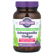 <img alt="Oregons Wild Harvest, Ashwagandha Ginkgo, 90 Vegan Capsules" title="Oregons Wild Harvest, Ashwagandha Ginkgo, 90 Vegan Capsules,706195004709"