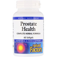 <img alt="Natural Factors, Prostate Health, Complete Herbal Formula, 60 Softgels" title="Natural Factors, Prostate Health, Complete Herbal Formula, 60 Softgels,068958035123"