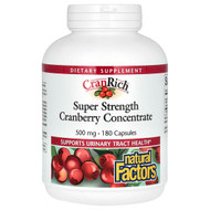 <img alt="Natural Factors, CranRich, Cranberry Concentrate, Super Strength, 500 mg, 180 Capsules" title="Natural Factors, CranRich, Cranberry Concentrate, Super Strength, 500 mg, 180 Capsules,068958045139"