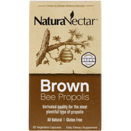 <img alt="NaturaNectar, Brown Bee Propolis, 60 Vegetable Capsules" title="NaturaNectar, Brown Bee Propolis, 60 Vegetable Capsules,837654326626"