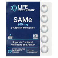 <img alt="Life Extension, SAMe S-Adenosyl-Methionine, 200 mg, 30 Enteric Coated Vegetarian Tablets" title="Life Extension, SAMe S-Adenosyl-Methionine, 200 mg, 30 Enteric Coated Vegetarian Tablets,737870217534"
