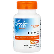 <img alt="Doctors Best, Calm-Z , 25 mg, 60 Veggie Caps" title="Doctors Best, Calm-Z , 25 mg, 60 Veggie Caps,753950004566"
