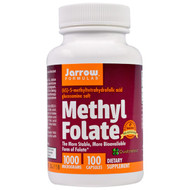 <img alt="Jarrow Formulas, Methyl Folate, 1000 mcg, 100 Capsules" title="Jarrow Formulas, Methyl Folate, 1000 mcg, 100 Capsules,790011300083"