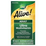 <img alt="Natures Way, Alive Adult Ultra Multivitamin, 60 Tablets" title="Natures Way, Alive Adult Ultra Multivitamin, 60 Tablets,033674156797"