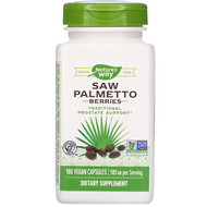 <img alt="Natures Way, Saw Palmetto Berries, 585 mg, 180 Vegetarian Capsules" title="Natures Way, Saw Palmetto Berries, 585 mg, 180 Vegetarian Capsules,033674167588"