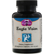 Dragon Herbs, Eagle Vision, 500 mg, 100 Vegetarian Capsules