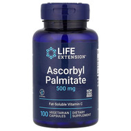 <img alt="Life Extension, Ascorbyl Palmitate, 500 mg, 100 Vegetarian Capsules" title="Life Extension, Ascorbyl Palmitate, 500 mg, 100 Vegetarian Capsules,737870153313"