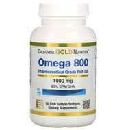 <img alt="California Gold Nutrition, Omega 800 by Madre Labs, Pharmaceutical Grade Fish Oil, 80% EPA/DHA, Triglyceride Form, 1000 mg, 90 Fish Gelatin Softgels" title="California Gold Nutrition, Omega 800 by Madre Labs, Pharmaceutical Grade Fish Oil, 80% EPA/DHA, Triglyceride Form, 1000 mg, 90 Fish Gelatin Softgels,898220012664"