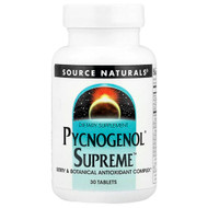 <img alt="Source Naturals, Pycnogenol Supreme, 30 Tablets" title="Source Naturals, Pycnogenol Supreme, 30 Tablets,021078022190"