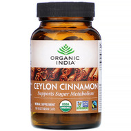 <img alt="Organic India, Cinnamon, 90 Veg Caps" title="Organic India, Cinnamon, 90 Veg Caps,801541512584"