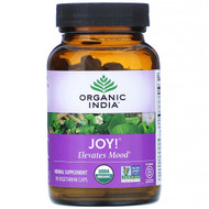<img alt="Organic India, Joy!, Elevates Mood, 90 Veg Caps" title="Organic India, Joy!, Elevates Mood, 90 Veg Caps,851469000472"