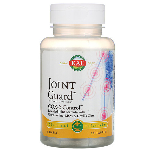 <img alt="KAL, Joint Guard, COX-2 Control, 60 Tablets" title="KAL, Joint Guard, COX-2 Control, 60 Tablets,021245104469"