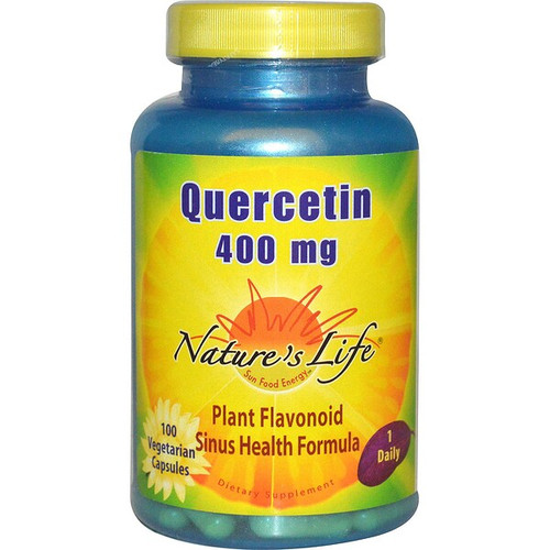 <img alt="Natures Life, Quercetin, 400 mg, 100 Veggie Caps" title="Natures Life, Quercetin, 400 mg, 100 Veggie Caps,040647006706"