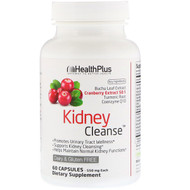 <img alt="Health Plus, Kidney Cleanse, 550 mg, 60 Capsules" title="Health Plus, Kidney Cleanse, 550 mg, 60 Capsules,083502550020"