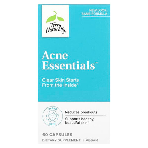 <img alt="Terry Naturally, Acne Essentials, 60 Capsules" title="Terry Naturally, Acne Essentials, 60 Capsules,367703299064"