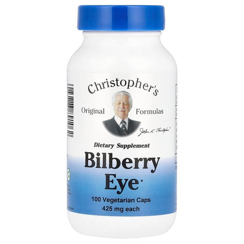 <img alt="Christophers Original Formulas, Bilberry Eye, 100 Vegetarian Caps" title="Christophers Original Formulas, Bilberry Eye, 100 Vegetarian Caps,084783891062"
