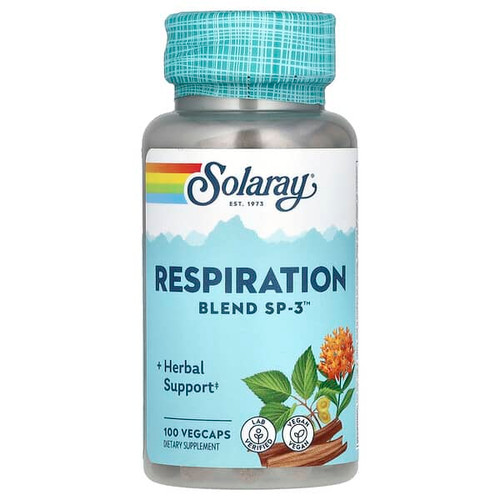 <img alt="Solaray, Respiration Blend SP-3, 100 VegCaps" title="Solaray, Respiration Blend SP-3, 100 VegCaps,076280002300"