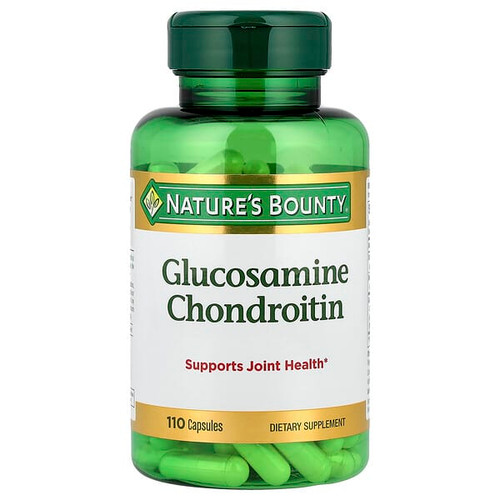 <img alt="Natures Bounty, Glucosamine Chondroitin, 110 Capsules" title="Natures Bounty, Glucosamine Chondroitin, 110 Capsules,074312002380"