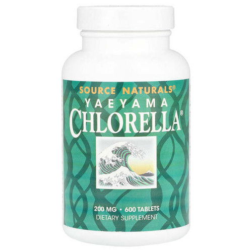 <img alt="Source Naturals, Yaeyama Chlorella, 600 Tablets, (20 mg per Tablet)" title="Source Naturals, Yaeyama Chlorella, 600 Tablets, (20 mg per Tablet),021078014546"