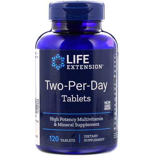 <img alt="Life Extension, Two-Per-Day Tablets, 120 Tablets" title="Life Extension, Two-Per-Day Tablets, 120 Tablets,737870231516"