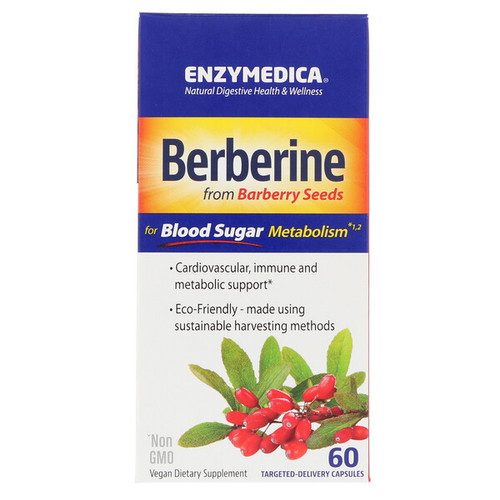 <img alt="Enzymedica, Berberine, 60 Capsules" title="Enzymedica, Berberine, 60 Capsules,670480100837"