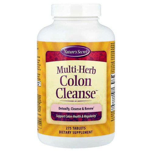 <img alt="Natures Secret, Multi-Herb Colon Cleanse, 275 Tablets" title="Natures Secret, Multi-Herb Colon Cleanse, 275 Tablets,732391500851"