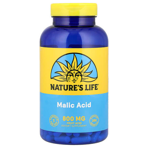 <img alt="Natures Life, Malic Acid, 800 mg, 250 Capsules" title="Natures Life, Malic Acid, 800 mg, 250 Capsules,040647005716"