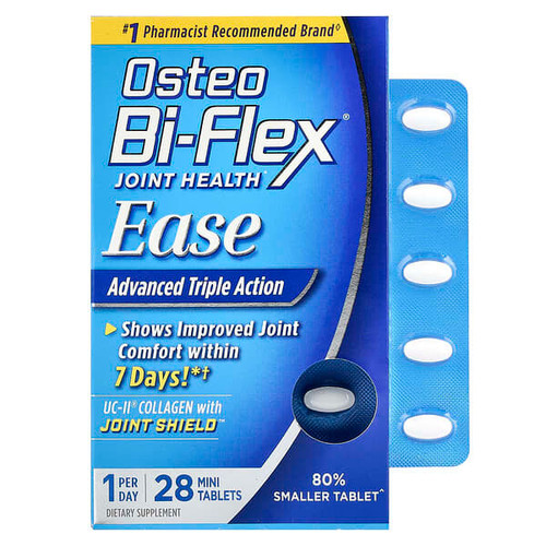 <img alt="Osteo Bi-Flex, Joint Health, Ease, Advanced Triple Action, 28 Mini Tablets" title="Osteo Bi-Flex, Joint Health, Ease, Advanced Triple Action, 28 Mini Tablets,030768553883"