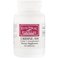 <img alt="Ecological Formulas, Uridine-300, 60 Capsules" title="Ecological Formulas, Uridine-300, 60 Capsules,696859131295"
