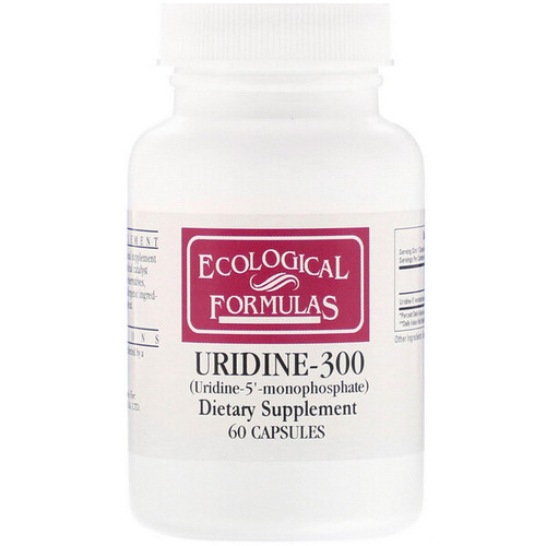 <img alt="Ecological Formulas, Uridine-300, 60 Capsules" title="Ecological Formulas, Uridine-300, 60 Capsules,696859131295"