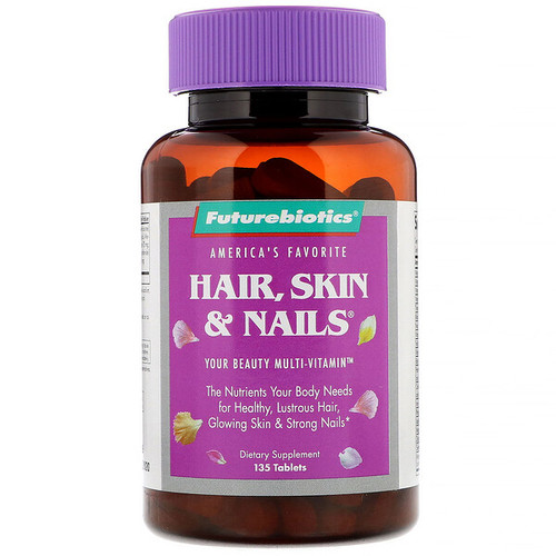 <img alt="FutureBiotics, Hair, Skin & Nails, 135 Tablets" title="FutureBiotics, Hair, Skin & Nails, 135 Tablets,049479000494"