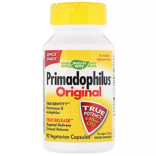 <img alt="Natures Way, Primadophilus, Original, Ages 12 & Up, 5 Billion CFU, 90 Vegetarian Capsules" title="Natures Way, Primadophilus, Original, Ages 12 & Up, 5 Billion CFU, 90 Vegetarian Capsules,033674068007"