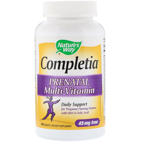 <img alt="Natures Way, Completia, Prenatal Multi-Vitamin, 240 Tablets" title="Natures Way, Completia, Prenatal Multi-Vitamin, 240 Tablets,033674149058"