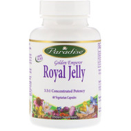 <img alt="Paradise Herbs, Golden Emperor Royal Jelly, 60 Vegetarian Capsules" title="Paradise Herbs, Golden Emperor Royal Jelly, 60 Vegetarian Capsules,601944777173"