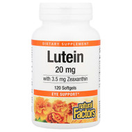 <img alt="Natural Factors, Lutein With Zeaxanthin, 120 Softgels" title="Natural Factors, Lutein With Zeaxanthin, 120 Softgels,068958010335"
