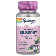 <img alt="Solaray, Vital Extracts Bilberry, 30 VegCaps" title="Solaray, Vital Extracts Bilberry, 30 VegCaps,076280031126"