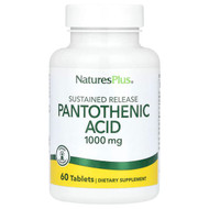 <img alt="NaturesPlus, Pantothenic Acid, 1,000 mg, 60 Tablets" title="NaturesPlus, Pantothenic Acid, 1,000 mg, 60 Tablets,097467020603"