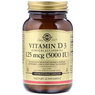 <img alt="Solgar, Vitamin D3 (Cholecalciferol), 5000 IU, 120 Vegetable Capsules" title="Solgar, Vitamin D3 (Cholecalciferol), 5000 IU, 120 Vegetable Capsules,033984033139"